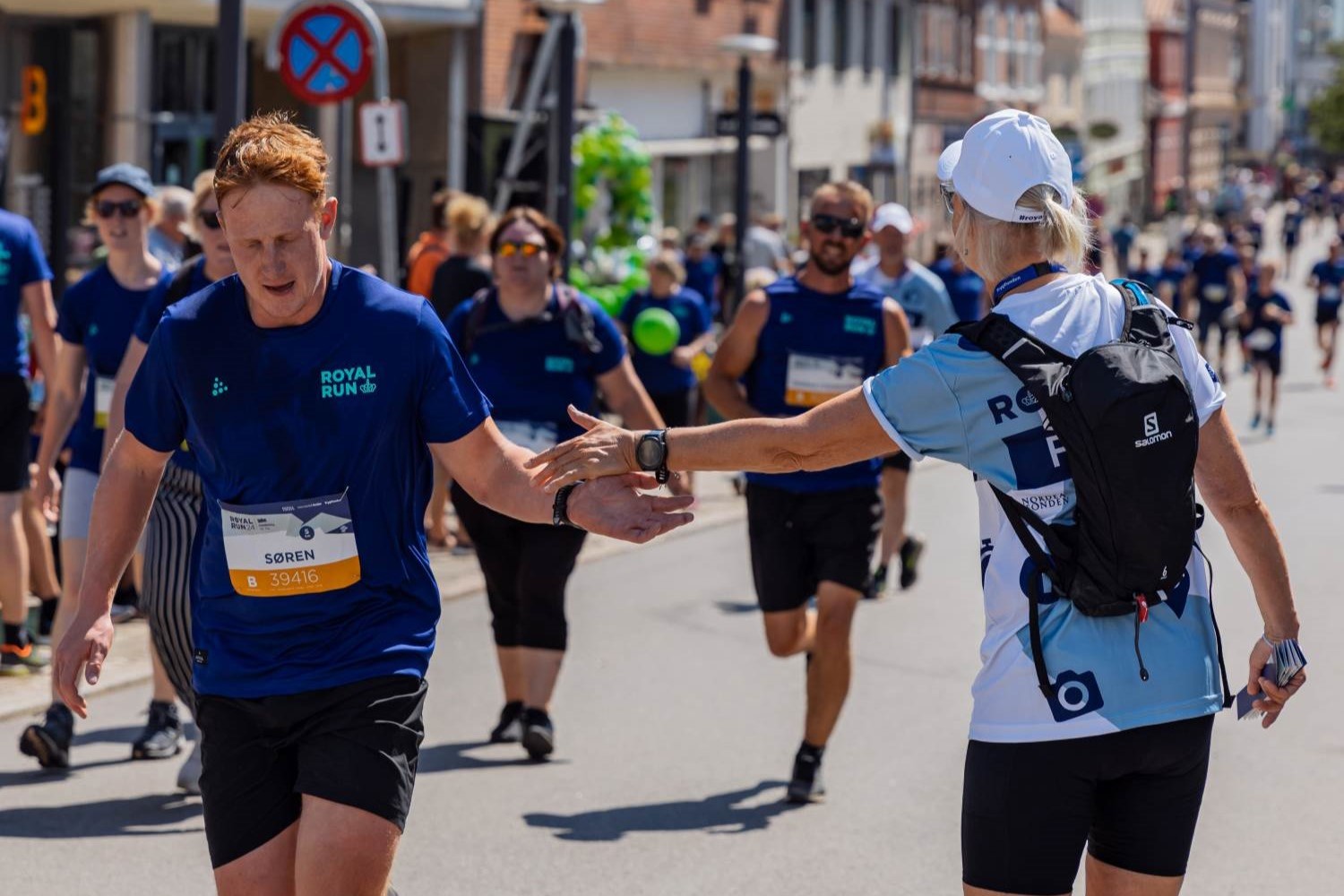 Frivillig hjælper til Royal Run