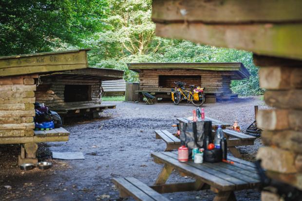 Shelterplads ved Skærbæk Strandpark